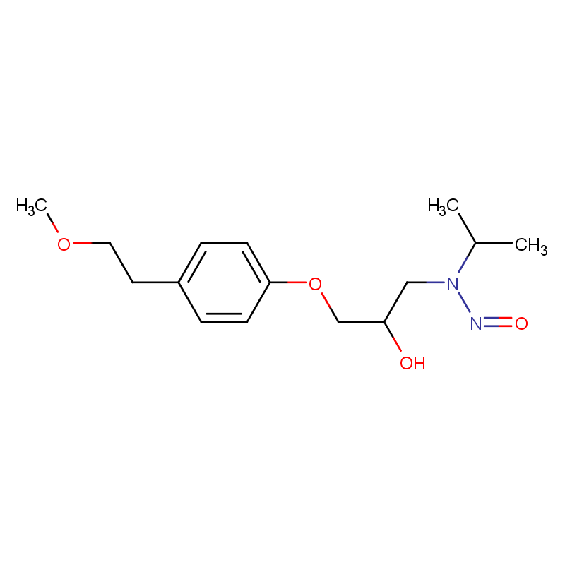 亞硝基美托洛爾(N-亞硝基美托洛爾：138768-62-4)N-Nitroso Metoprolol 現貨供應