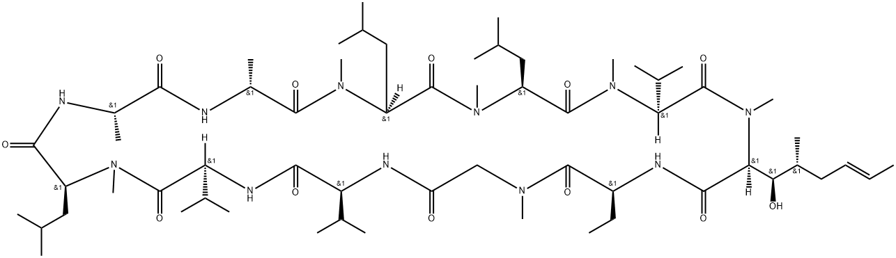 環(huán)孢菌素雜質(zhì)21(環(huán)孢菌素Q)