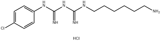 N-?(6-?Aminohexyl)?-?N'-?(4-?chlorophenyl)?imidodicarbonimidic Diamide Dihydrochloride