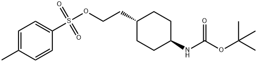 反式-4-N-Boc-氨基環己乙基對甲苯磺酸酯