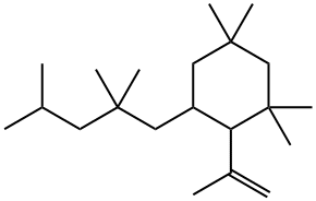 1,1,5,5-tetramethyl-2-(prop-1-en-2-yl)-3-(2,2,4-trimethylpentyl)cyclohexane