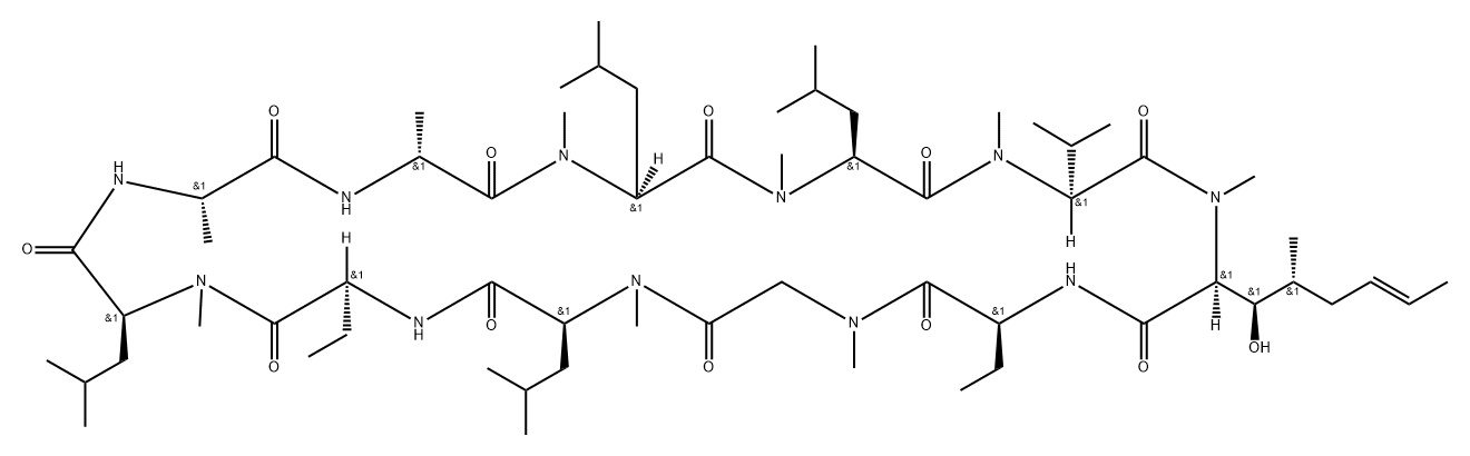 環(huán)孢菌素雜質(zhì)25(環(huán)孢素EP雜質(zhì)F)
