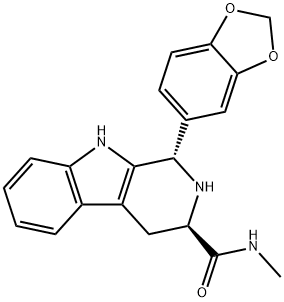 (1S,3R)-1-(1,3-Benzodioxol-5-yl)-2,3,4,9-tetrahydro-N-methyl-1H-pyrido[3,4-b]indole-3-carboxamide